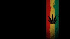 Leaves marijuana rasta reggae