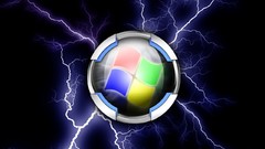 Leaves nature purple woman abstract digital art Windows Vista