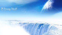 Leaves nature purple woman abstract Earth dreamy digital art 