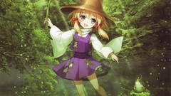 Leaves nature water Green dress hats goddess reflections 