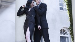 Leaves smoke dress Actors Kristen Stewart suit Pillars robert 