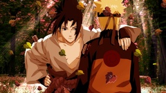 Leaves uchiha sasuke naruto