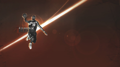 Lebron James by high