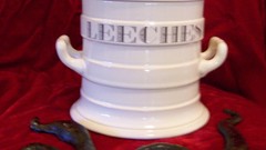 Leech jar ) With