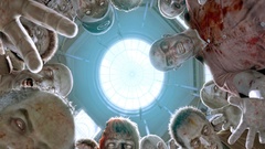 Left dead zombies video