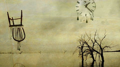 Left field abstract water