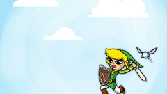 Legend zelda game sword