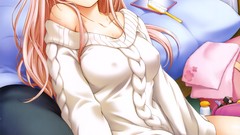 Legs anime girls boobs original characters