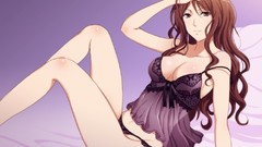 Legs anime girls lingerie