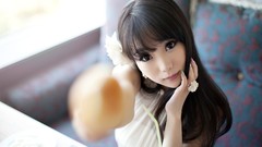 Legs asians models black hair Korean Im Soo Yeon