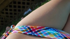 Legs bikini panties multicolor