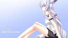 Legs nekomimi anime girls