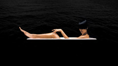 Legs woman black dark