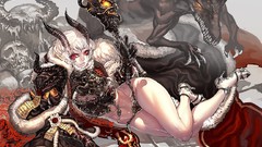 Legs Women chaos horns