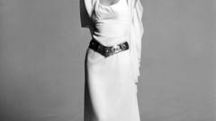 Leia Organa monochrome white