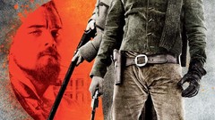 Leonardo DiCaprio jamie foxx Christoph Waltz Django movie 