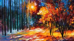 Leonid Afremov artwork