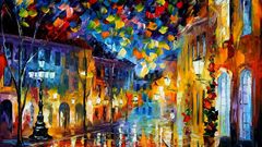 Leonid Afremov paintings
