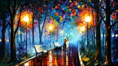 Leonid Afremov paintings