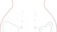 Lespaul 1959 routing template
