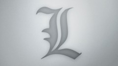 Letters death note minimalistic