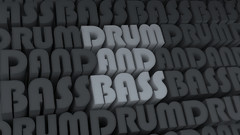 Letters drum and bass