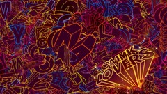 Letters lovers multicolor CMYK