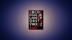 Letters Typography colors artwork