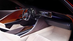 Lexus hybrid concept art dashboards Coupé