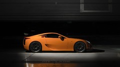 Lexus lfa orange cars Nürburgring