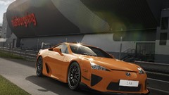 Lexus lfa orange cars Nürburgring