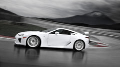 Lexus lfa white cars