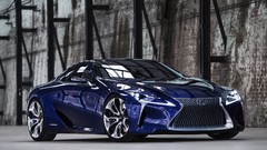 Lexus static concept cars lexus lf lc blue cars