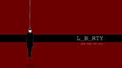 Liberty Quotes Game Over hangman