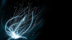 Light abstract blue black