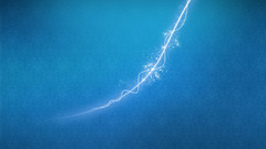 Light abstract blue sparkles