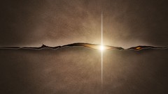 Light abstract crack