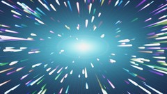 Light abstract light trails