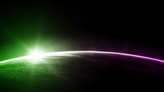 Light abstract outer space