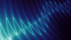 Light abstract waves sound