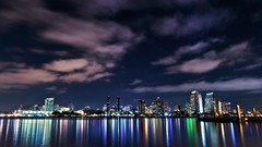 Light California USA buildings cities san diego cityscapes