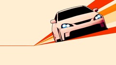 Light cars cartoons