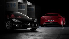 Light cars Peugeot concept art