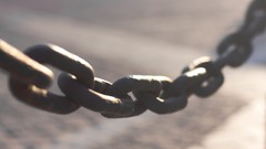 Light chains Chain Link Fence