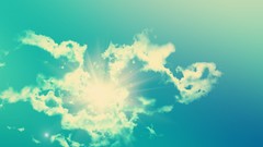 Light clouds sun skyscapes