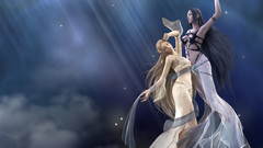 Light darkness magic Art