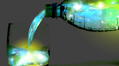 Light drinks Photo manipulation