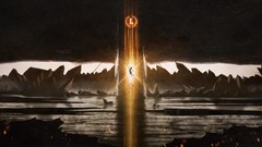 Light explosions person artwork fantasy art