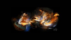 Light Fractals abstract