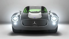 Light germany Mercedes-Benz old cars